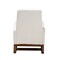 Baxton Studio Yashiya OffWhite Boucle Upholstered  Walnut Brown Finished Wood Rocking ChairOttoman Set 2PC 225-12925-12926-ZORO - alternate 10
